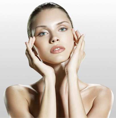 image of woman touching temples for Eighty-One Medical Spa